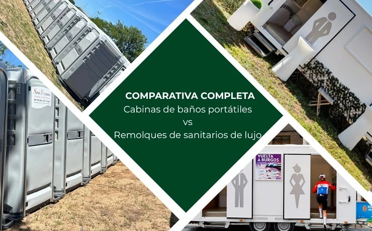 Baños químicos vs sanitarios de lujo: precios y cuál elegir según tu evento