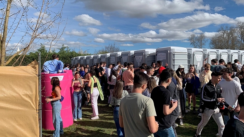 Baños portátiles para eventos