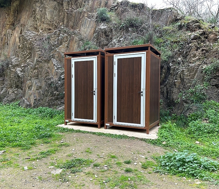 Baños portátiles para parques, jardines y playas