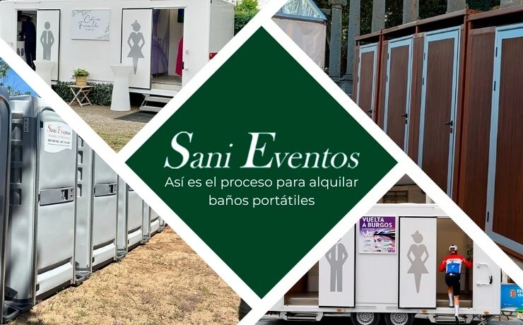 Así es el proceso para alquilar baños portátiles paso a paso