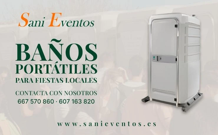 Baños portátiles para fiestas locales. Baños portátiles para fiestas locales.
